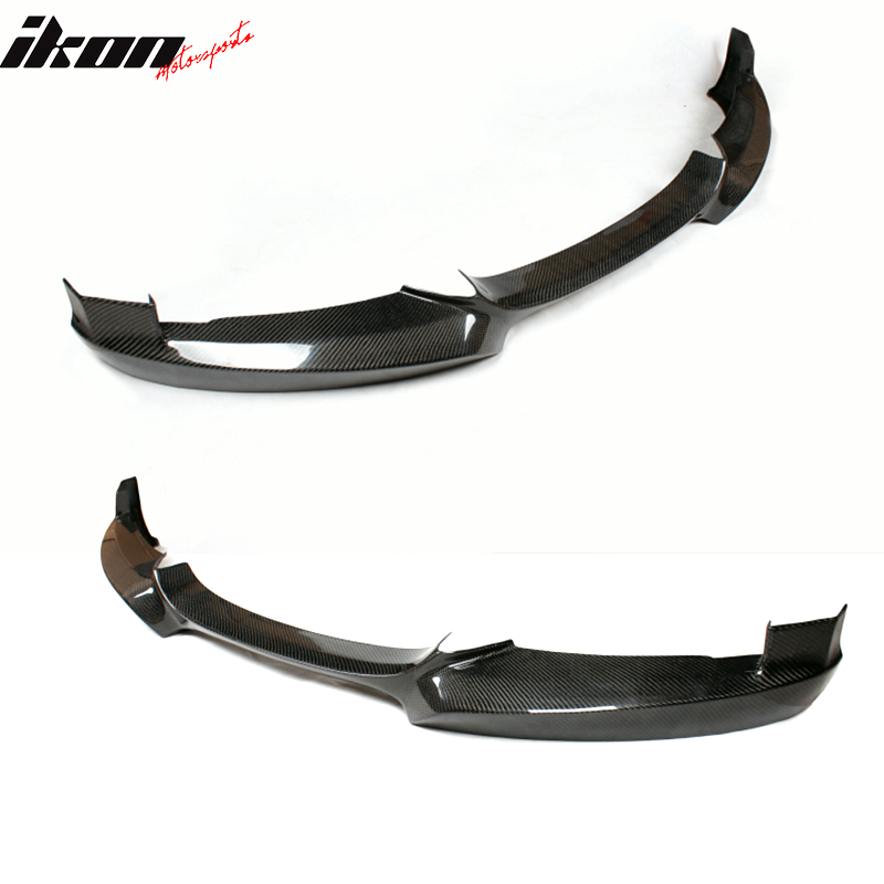 2007-2013 BMW 1 Series E82 M Sport HT Front Bumper Lip Carbon Fiber