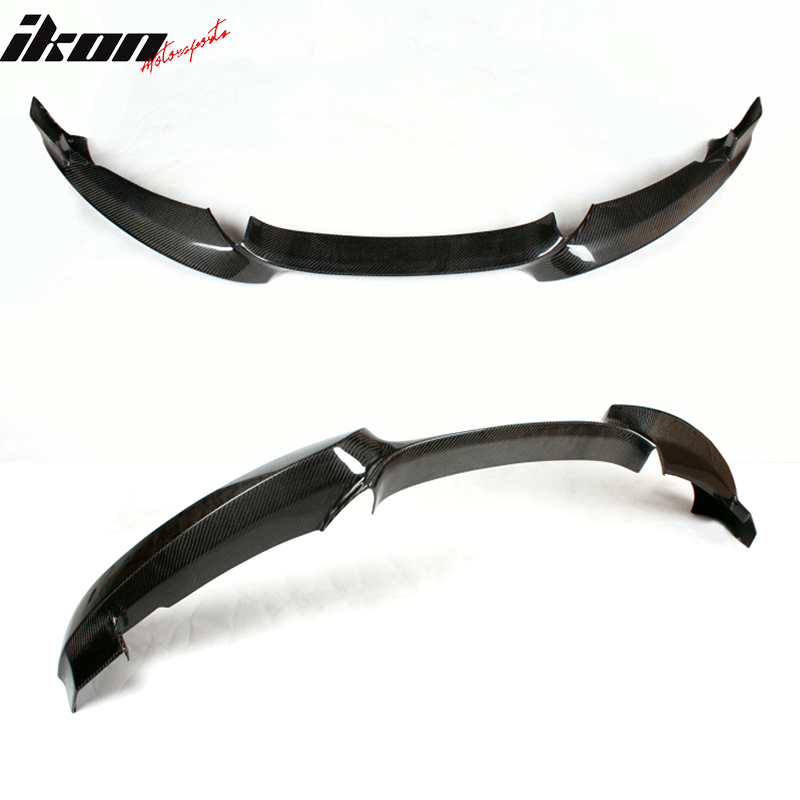 2007-2013 BMW 1 Series E82 M Sport HT Front Bumper Lip Carbon Fiber