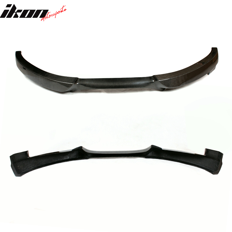 2007-2013 BMW 1 Series E82 M Sport HT Front Bumper Lip Carbon Fiber