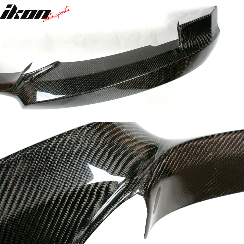 2007-2013 BMW 1 Series E82 M Sport HT Front Bumper Lip Carbon Fiber