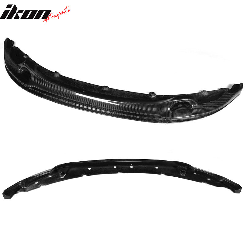2011-2012 BMW 1M RV Style Front Bumper Lip Spoiler Carbon Fiber