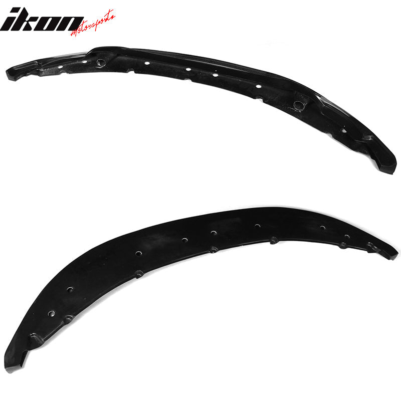 2011-2012 BMW 1M RV Style Front Bumper Lip Spoiler Carbon Fiber