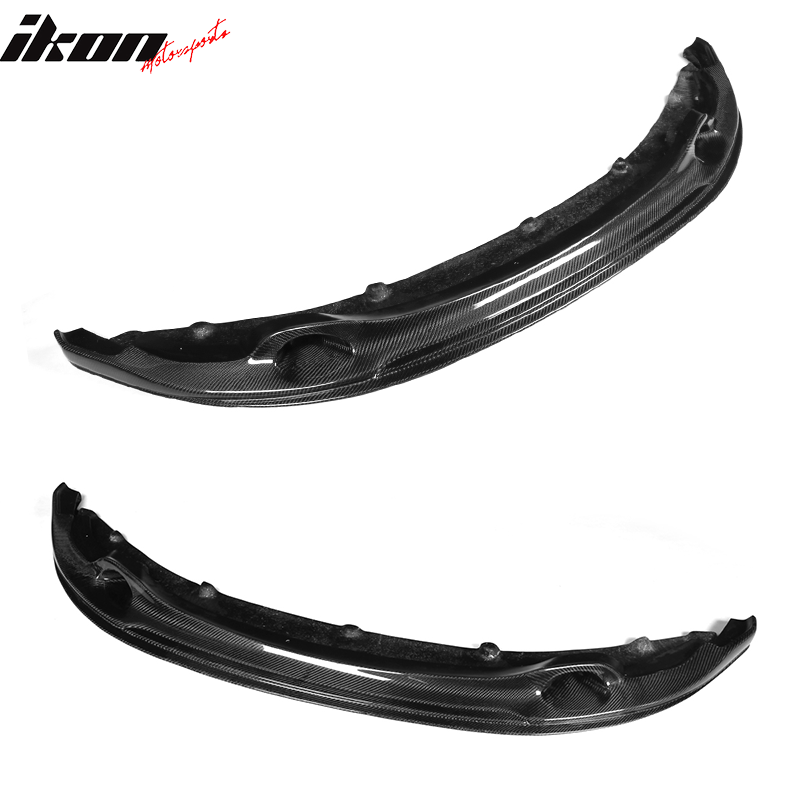2011-2012 BMW 1M RV Style Front Bumper Lip Spoiler Carbon Fiber