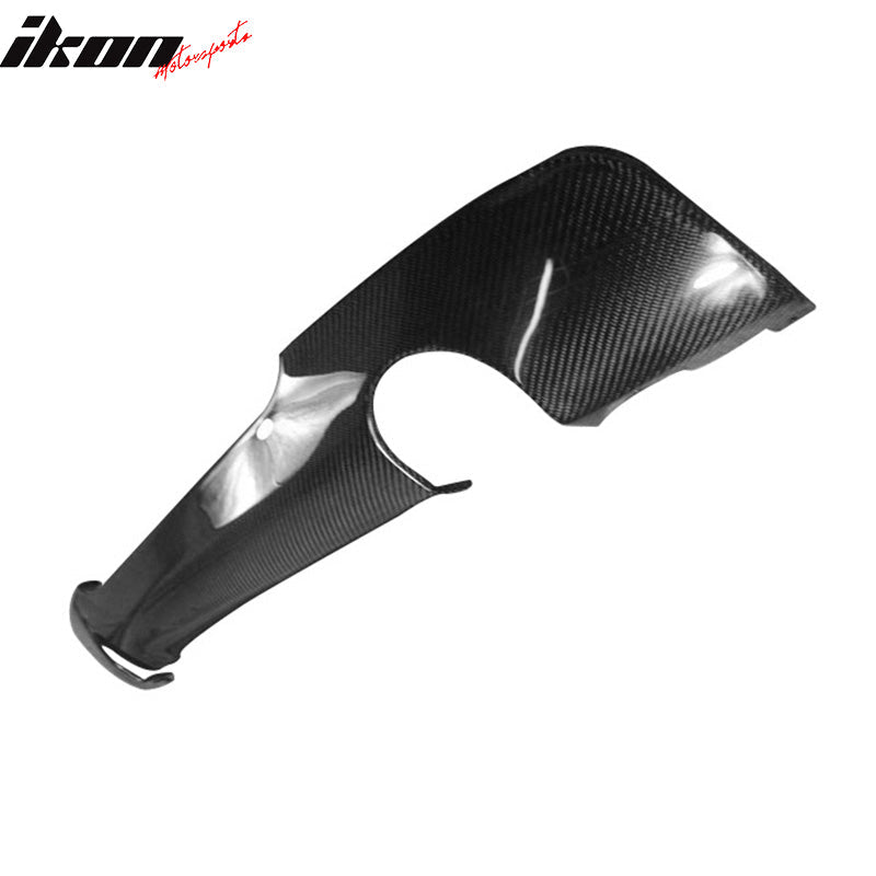 2006-2011 BMW 3 Series E90 MP Style Rear Bumper Diffuser Carbon Fiber