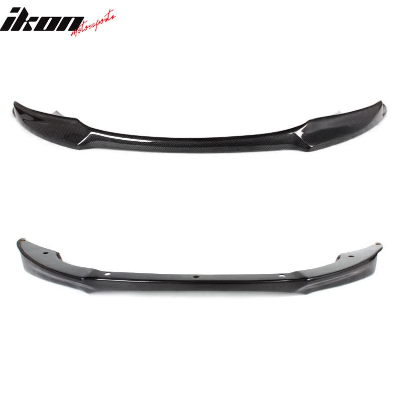 2008-2014 BMW E92 M3 3 Series V Style Front Bumper Lip Carbon Fiber