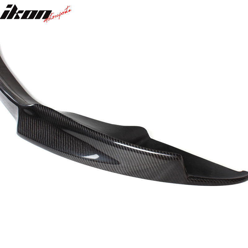 2008-2014 BMW E92 M3 3 Series V Style Front Bumper Lip Carbon Fiber