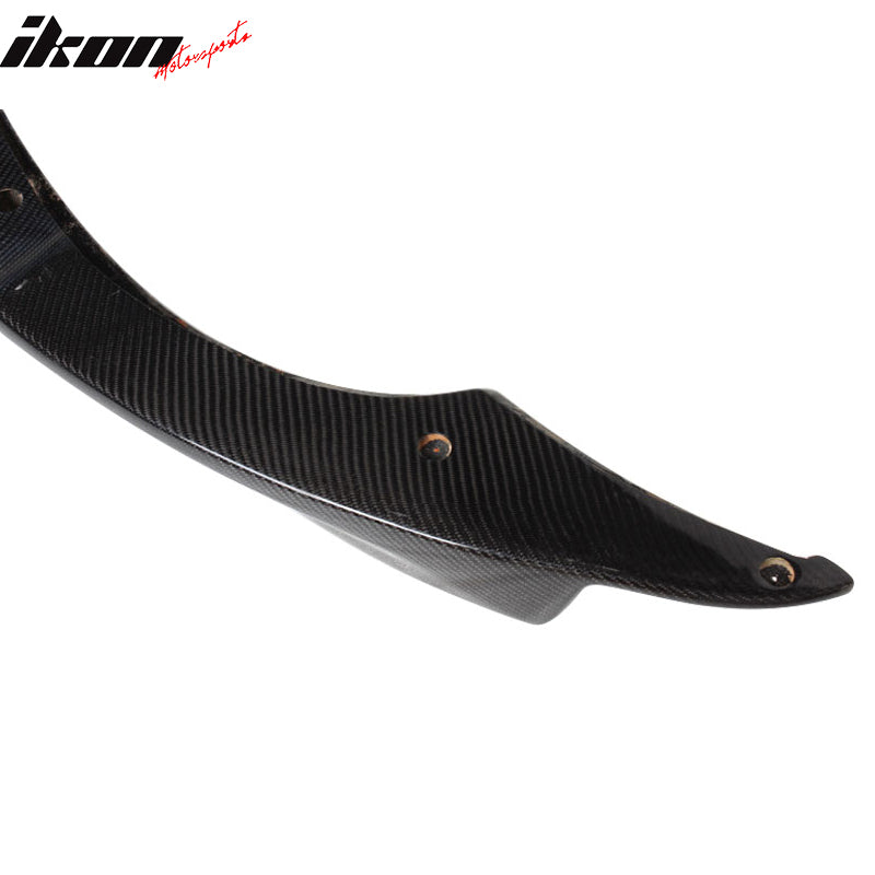 2008-2014 BMW E92 M3 3 Series V Style Front Bumper Lip Carbon Fiber