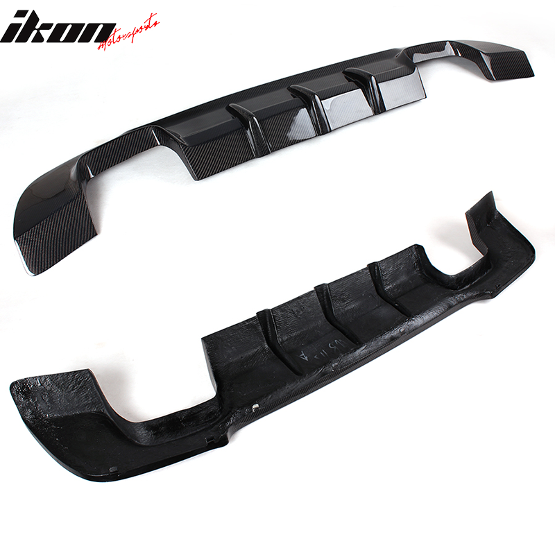 2007-2013 BMW E92 E93 M Sport DD Style Rear Diffuser Lip Carbon Fiber