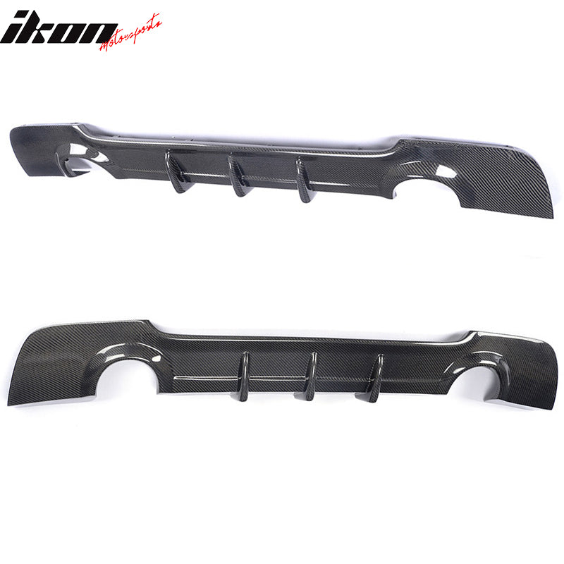 2007-2013 BMW E92 E93 3 Series MP Style Rear Lip Diffuser Carbon Fiber
