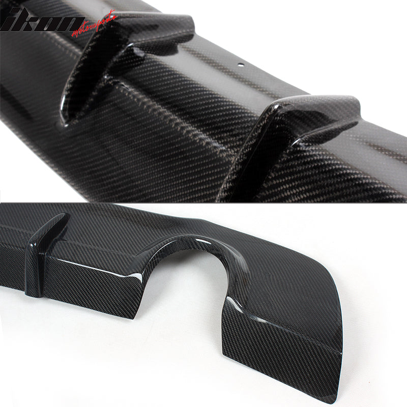 2007-2013 BMW E92 E93 3 Series MP Style Rear Lip Diffuser Carbon Fiber