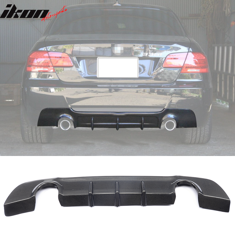 2007-2013 BMW E92 E93 3 Series MP Style Rear Lip Diffuser Carbon Fiber