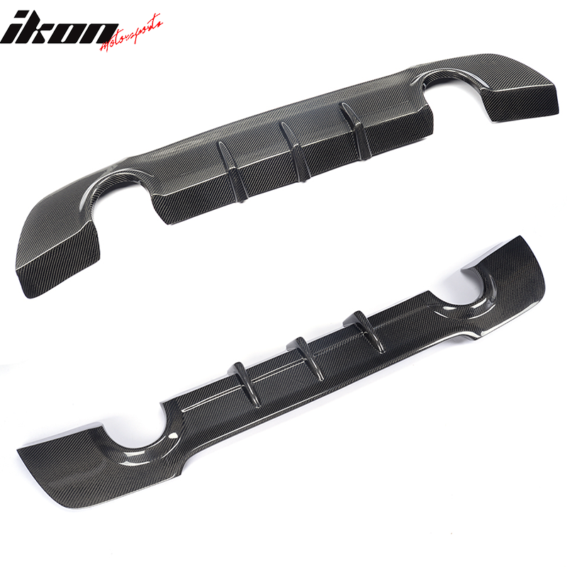 2007-2013 BMW E92 E93 3 Series MP Style Rear Lip Diffuser Carbon Fiber