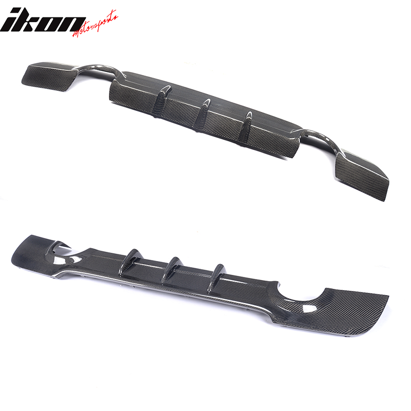 2007-2013 BMW E92 E93 3 Series MP Style Rear Lip Diffuser Carbon Fiber