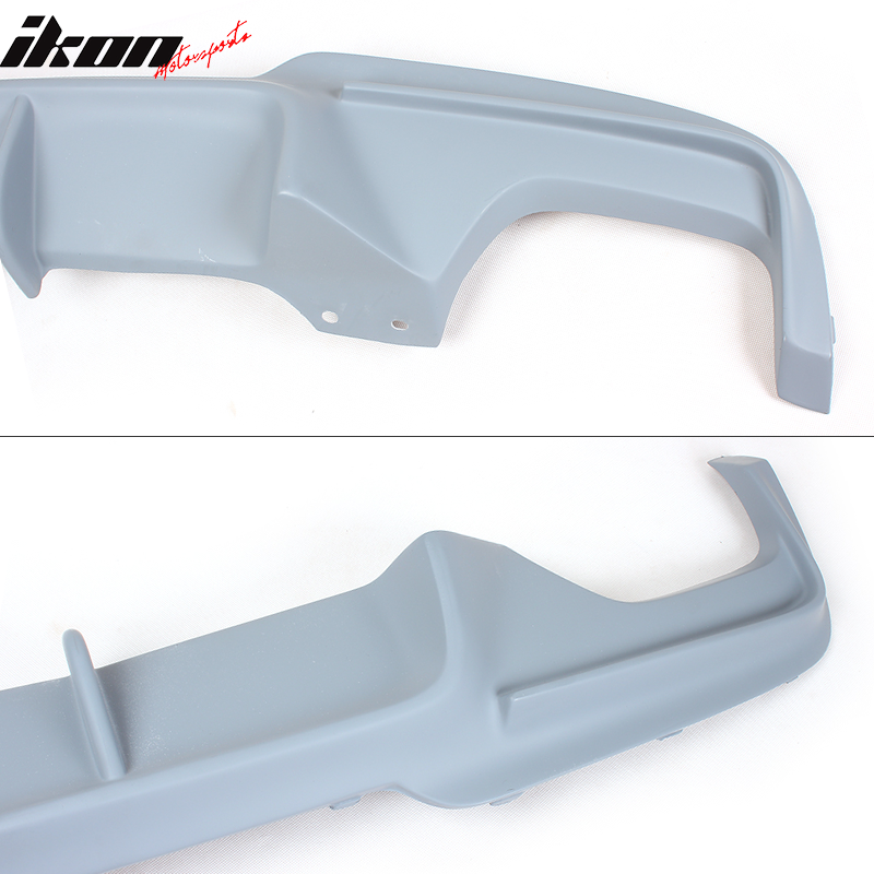 2011-2016 BMW F10 5 Series Sedan M-Sport VO Style Rear Diffuser FRP
