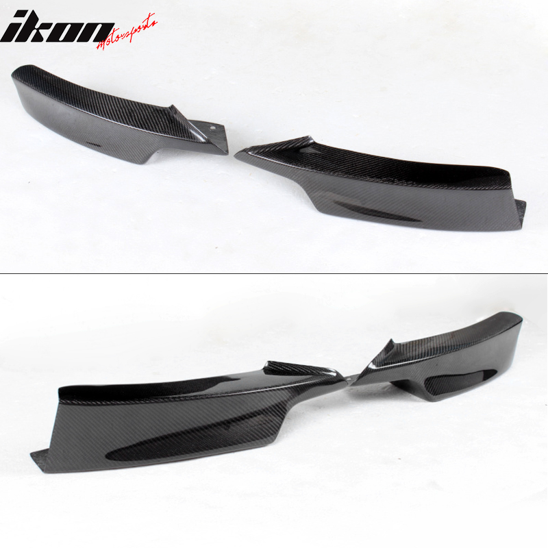 2012-2017 BMW 3 Series F30 MP Style Front Bumper Lip Carbon Fiber