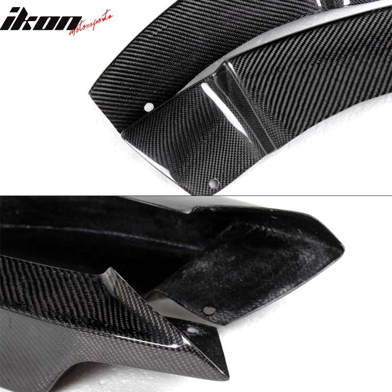 2012-2017 BMW 3 Series F30 MP Style Front Bumper Lip Carbon Fiber