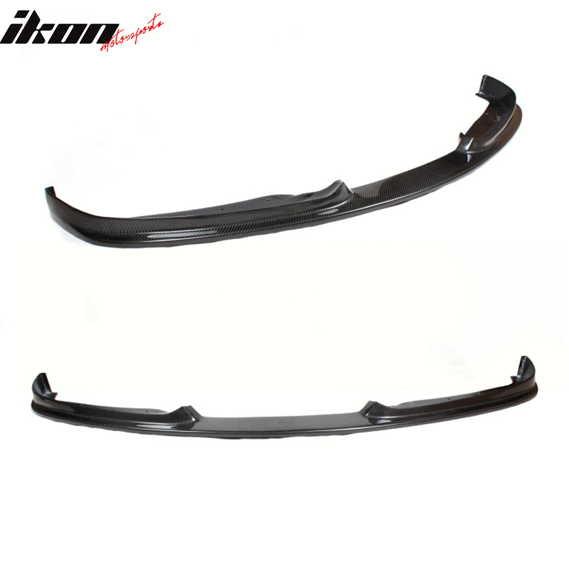 2012-2015 BMW F30 Standard H Style Front Bumper Lip Carbon Fiber