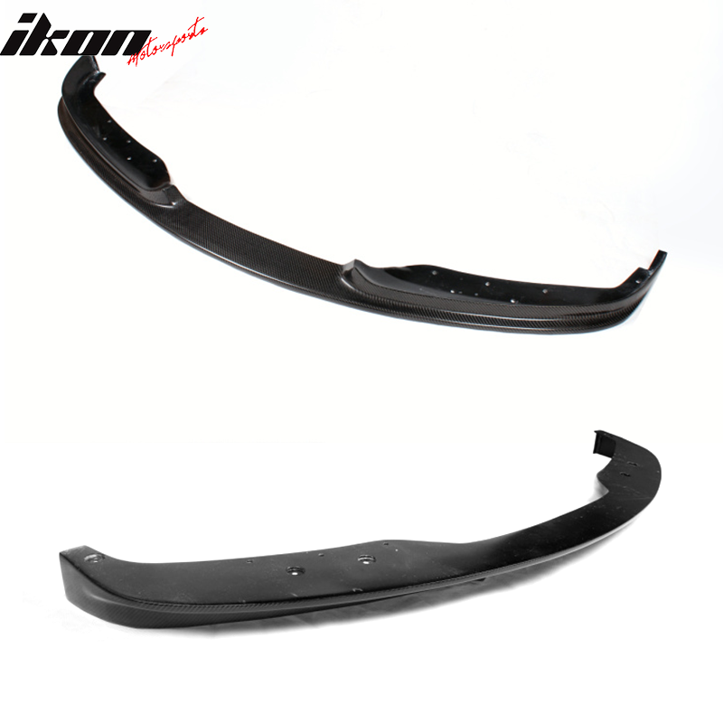 2012-2015 BMW F30 Standard H Style Front Bumper Lip Carbon Fiber