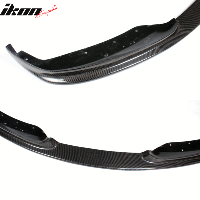 2012-2015 BMW F30 Standard H Style Front Bumper Lip Carbon Fiber