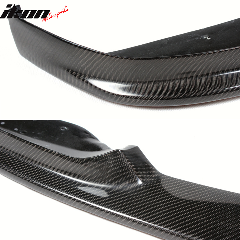 2012-2015 BMW F30 Standard H Style Front Bumper Lip Carbon Fiber