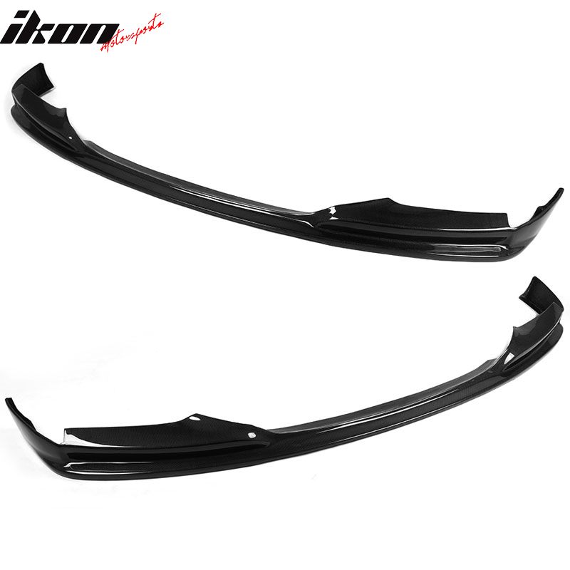 2011-2016 BMW 5 Series F10 3D Style Front Bumper Lip Carbon Fiber