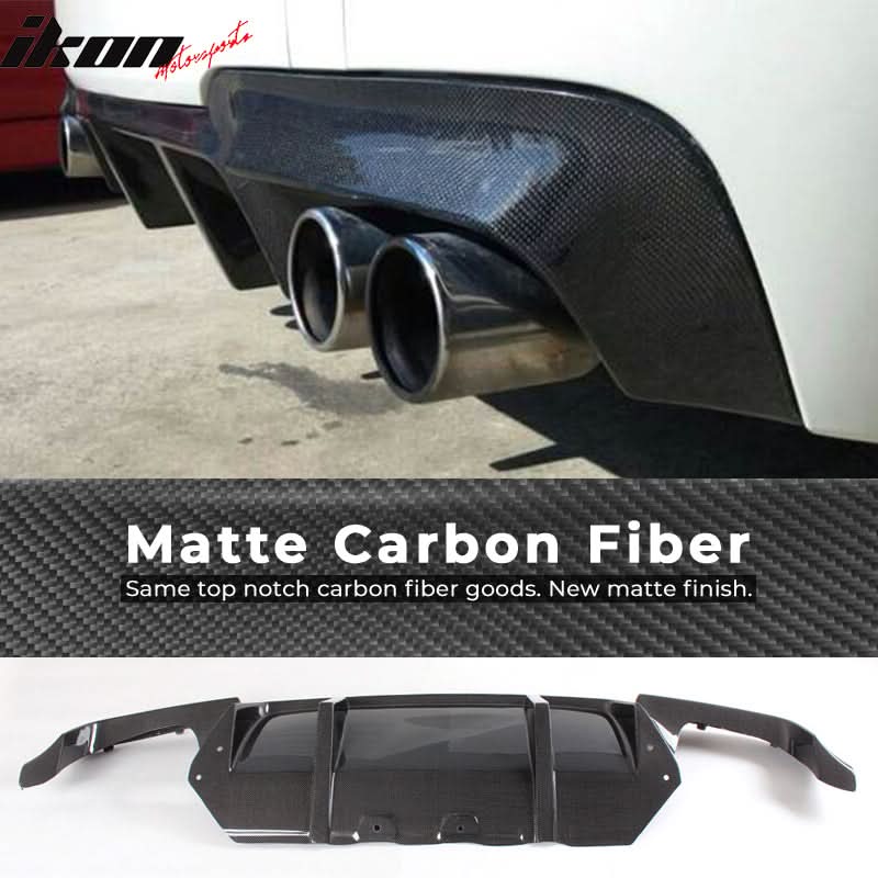2011-2016 BMW 5 Series F10 DTM Style Rear Bumper Diffuser Carbon Fiber