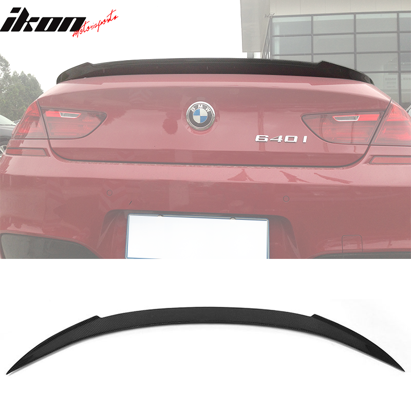 2012-2019 BMW 6 Series F06 M6 Gran V Style Trunk Spoiler Carbon Fiber