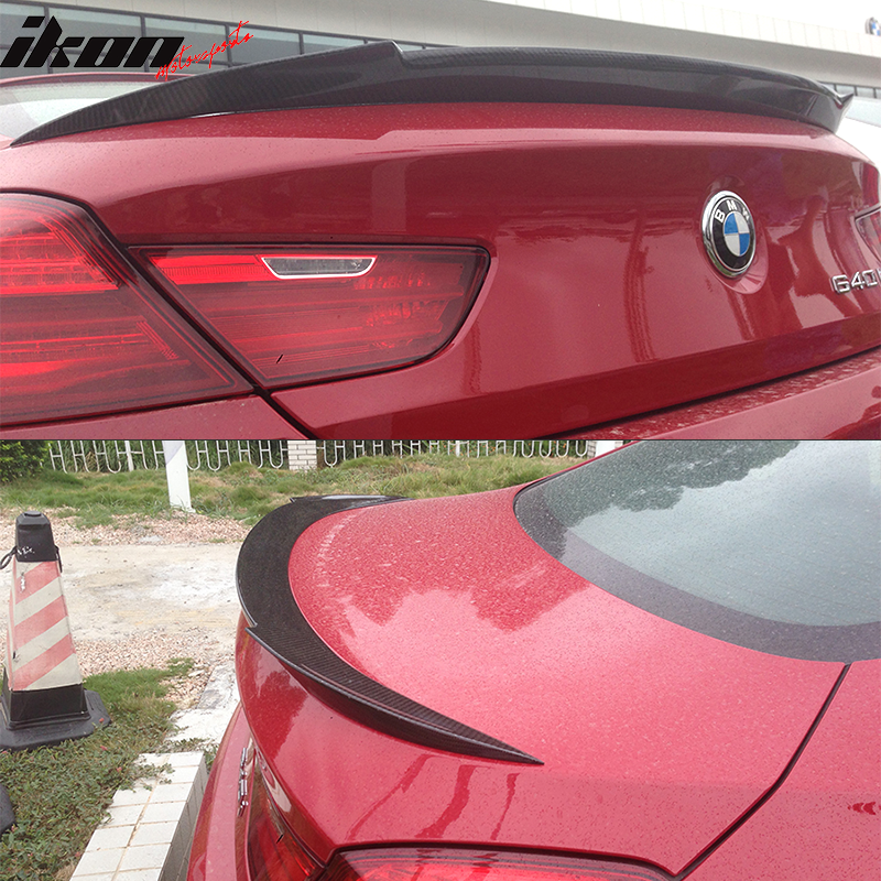 2012-2019 BMW 6 Series F06 M6 Gran V Style Trunk Spoiler Carbon Fiber