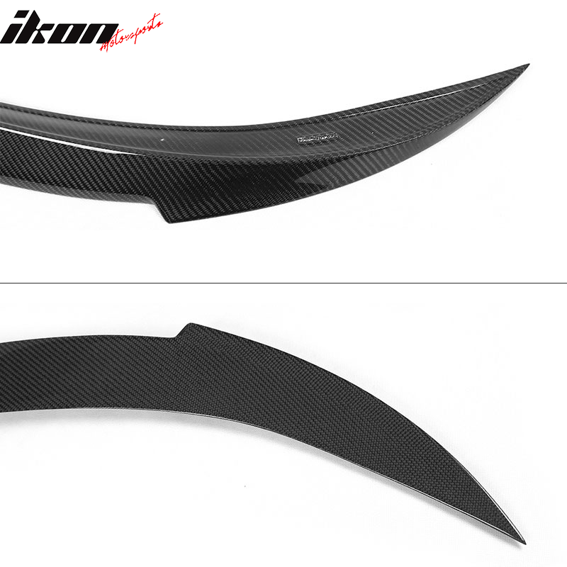 2012-2019 BMW 6 Series F06 M6 Gran V Style Trunk Spoiler Carbon Fiber