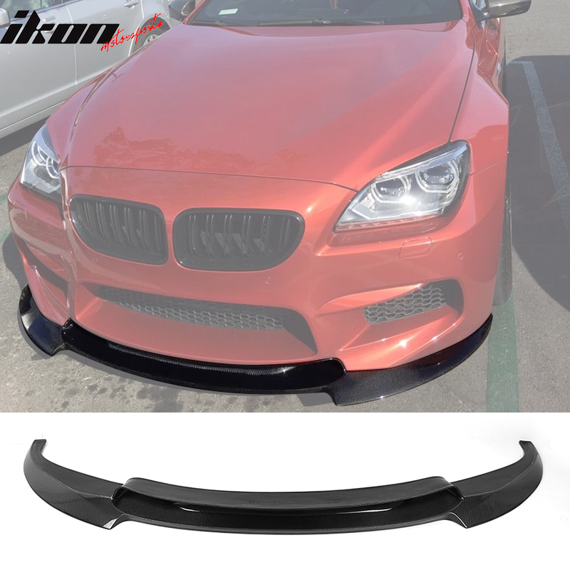 2012-2017 BMW 6 Series F06 M6 V Style Front Bumper Lip Carbon Fiber
