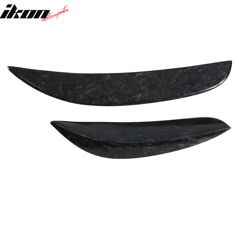 2015-2021 Benz C-Class W205 Front Bumper Splitter Forged Carbon Fiber