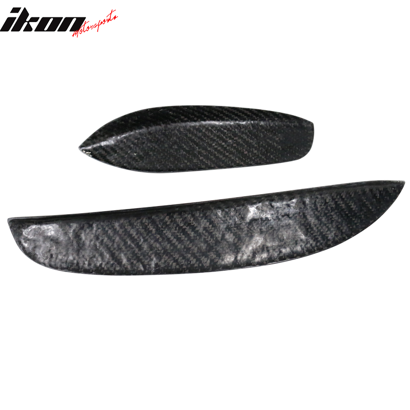 2015-2021 Benz C-Class W205 Front Bumper Splitter Forged Carbon Fiber