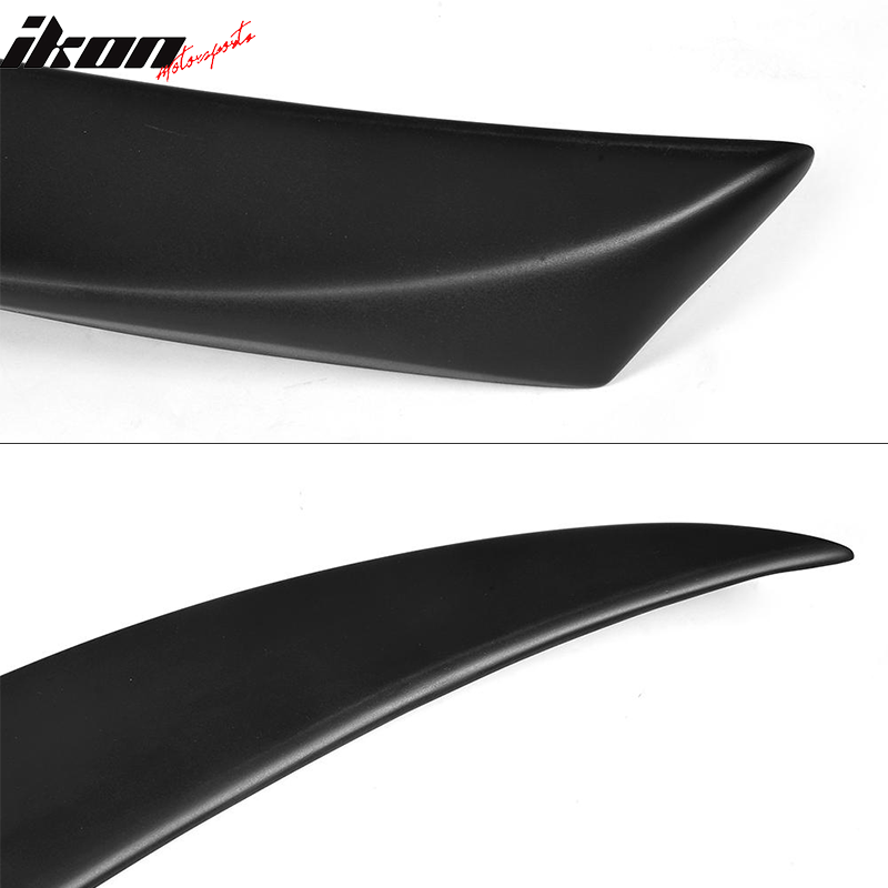 2014-2024 Infiniti Q50 V37 Sedan Black Trunk Spoiler FRP Fiber Glass
