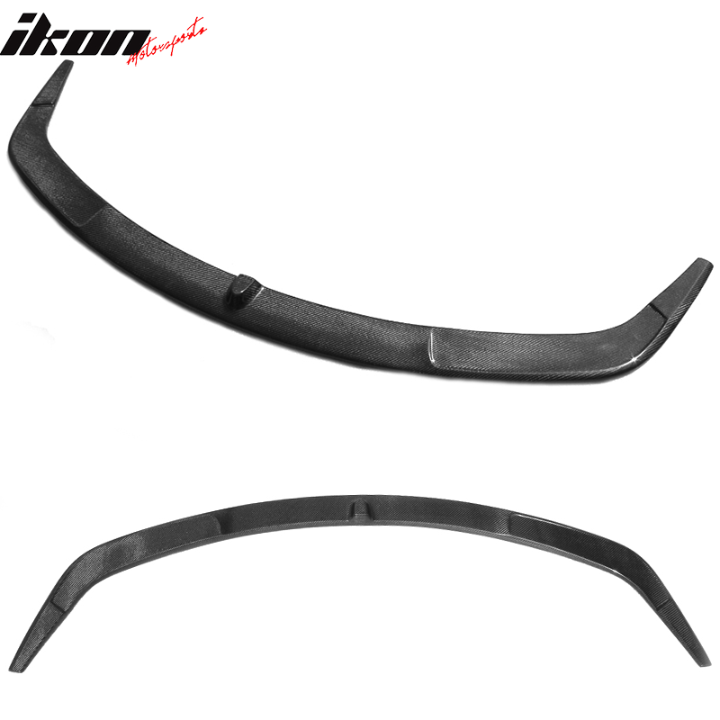 2012-2017 BMW 6 Series F12 F13 P Style Front Bumper Lip Carbon Fiber