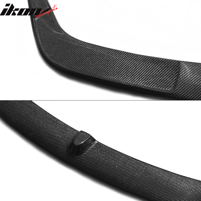 2012-2017 BMW 6 Series F12 F13 P Style Front Bumper Lip Carbon Fiber
