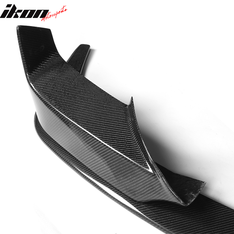 2012-2017 BMW 6 Series F12 F13 P Style Front Bumper Lip Carbon Fiber