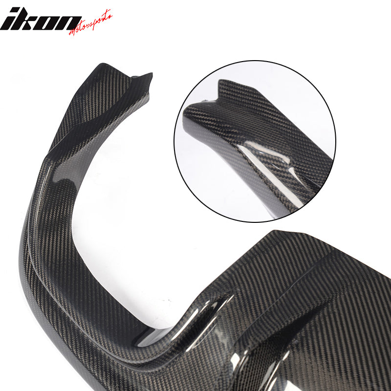 2012-2017 Audi A5 S5 OE Style Rear Bumper Lip Diffuser Carbon Fiber