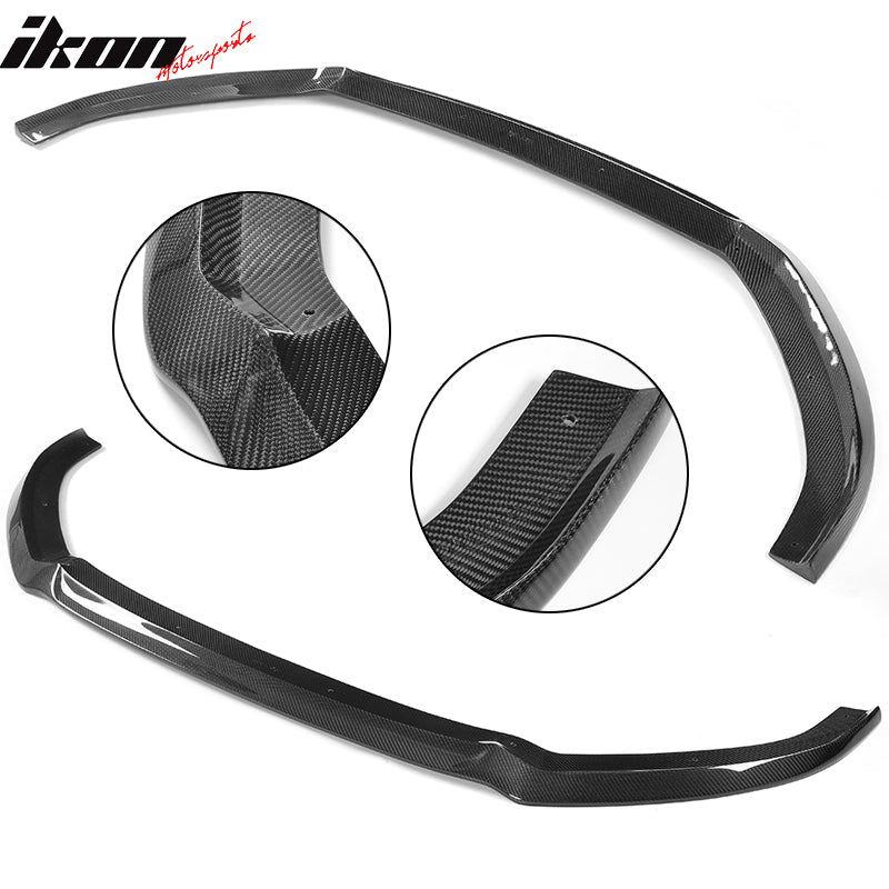 2017-2018 Audi A3 S Line S3 JC Style Front Bumper Lip Kit Carbon Fiber