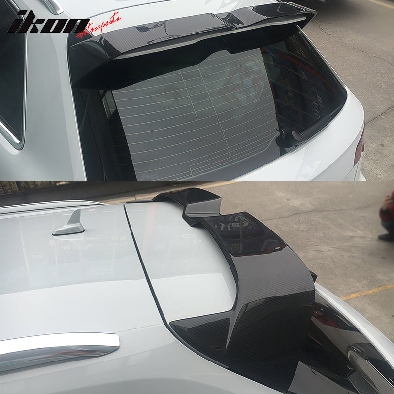 2014-2018 Audi A3 8V Hatchback JC Style Rear Roof Spoiler Carbon Fiber