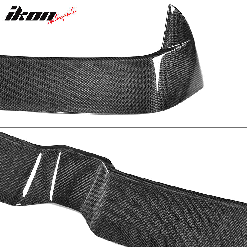 2014-2018 Audi A3 8V Hatchback JC Style Rear Roof Spoiler Carbon Fiber