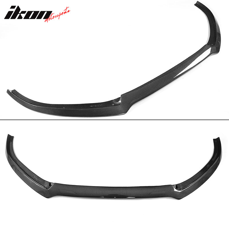 2016-2018 Audi A6 S6 S Line JC Front Bumper Lip Spoiler Carbon Fiber
