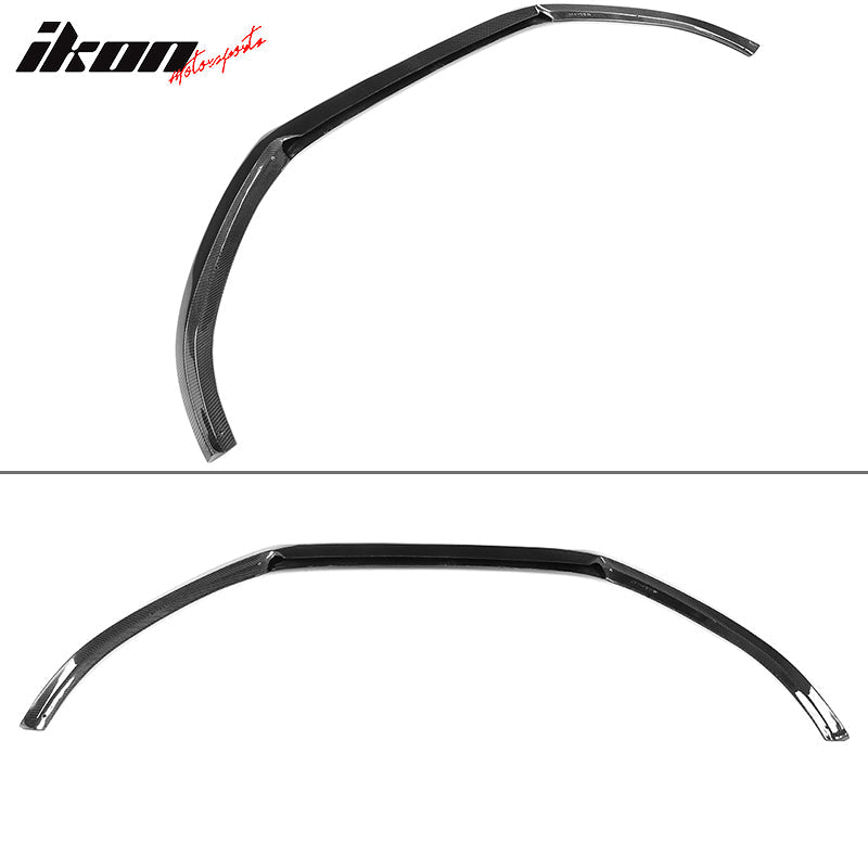 2016-2018 Audi A6 S6 S Line JC Front Bumper Lip Spoiler Carbon Fiber