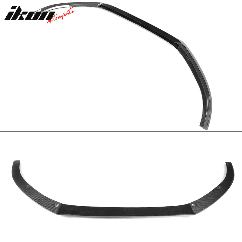 2016-2018 Audi A6 S6 S Line JC Front Bumper Lip Spoiler Carbon Fiber