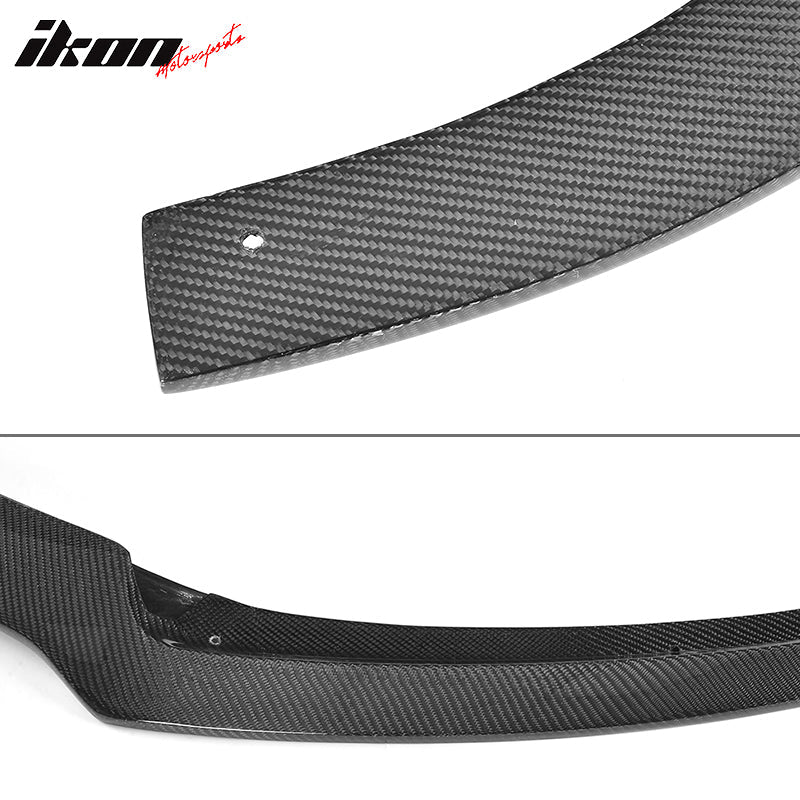 2016-2018 Audi A6 S6 S Line JC Front Bumper Lip Spoiler Carbon Fiber