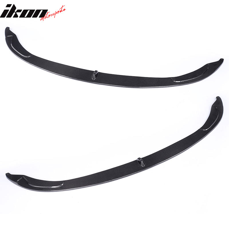 2015-2020 BMW F80 M3 F82 M4 P Style Front Bumper Lip Kit Carbon Fiber