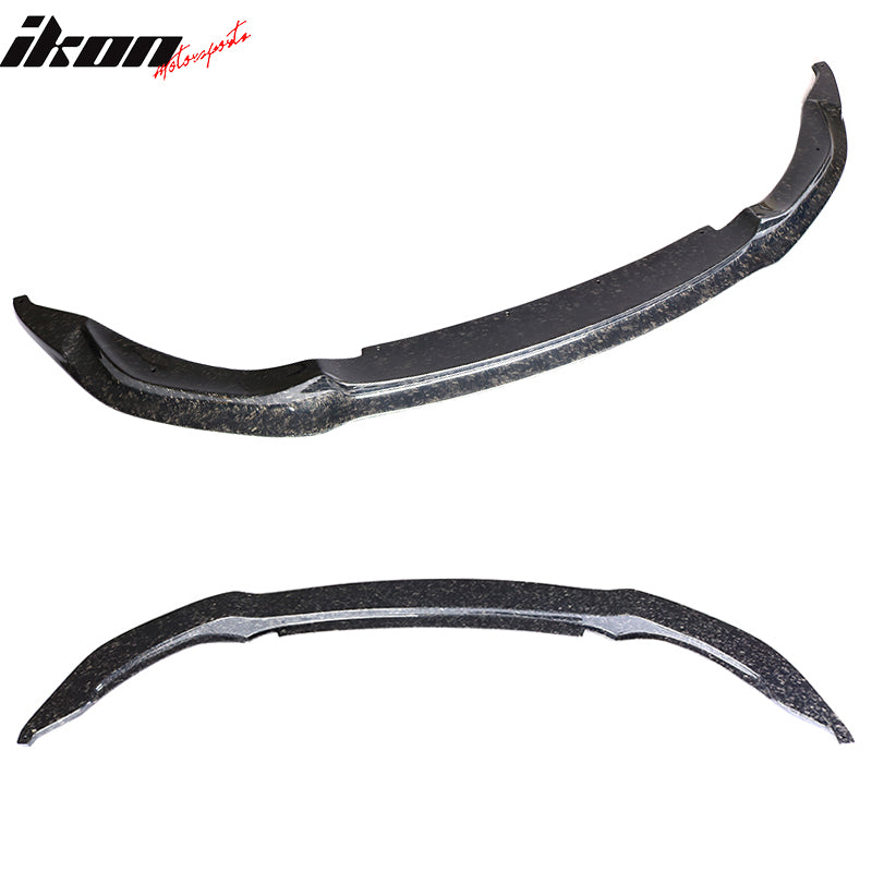 2015-2020 BMW M3 F80 M4 F82 F83 V Front Bumper Lip Forged Carbon Fiber