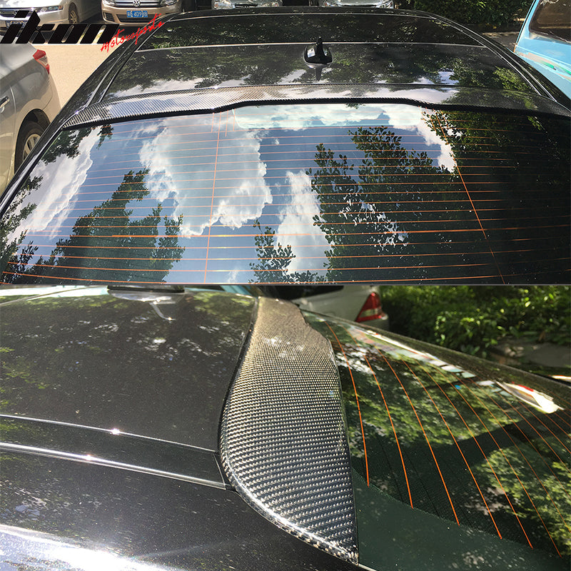 2014-2020 Benz W222 S Class JC Style Rear Roof Spoiler Carbon Fiber