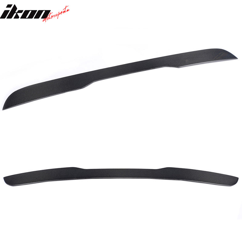 2014-2020 Benz W222 S Class JC Style Rear Roof Spoiler Carbon Fiber