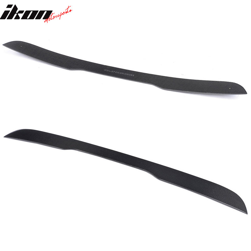 2014-2020 Benz W222 S Class JC Style Rear Roof Spoiler Carbon Fiber