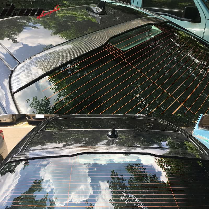 2014-2020 Benz W222 S Class JC Style Rear Roof Spoiler Carbon Fiber